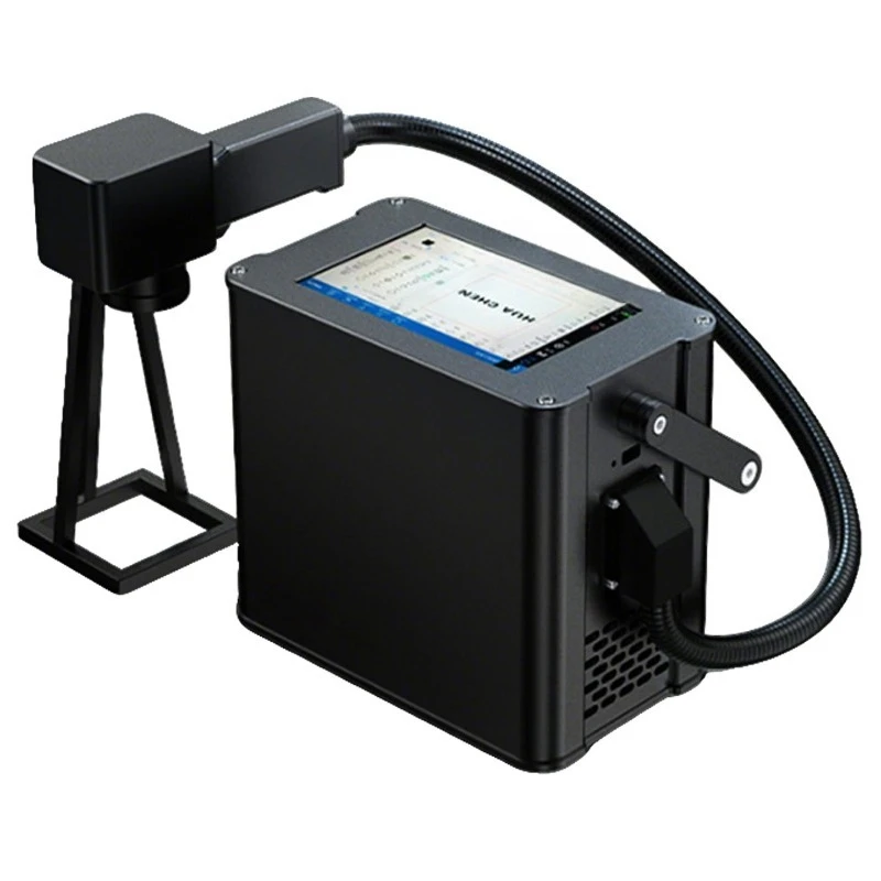 Portable Handheld Marking Machine Optical Fiber Coding Machine, Engraving Machine Small Portable Metal Plastic Engraving Machine