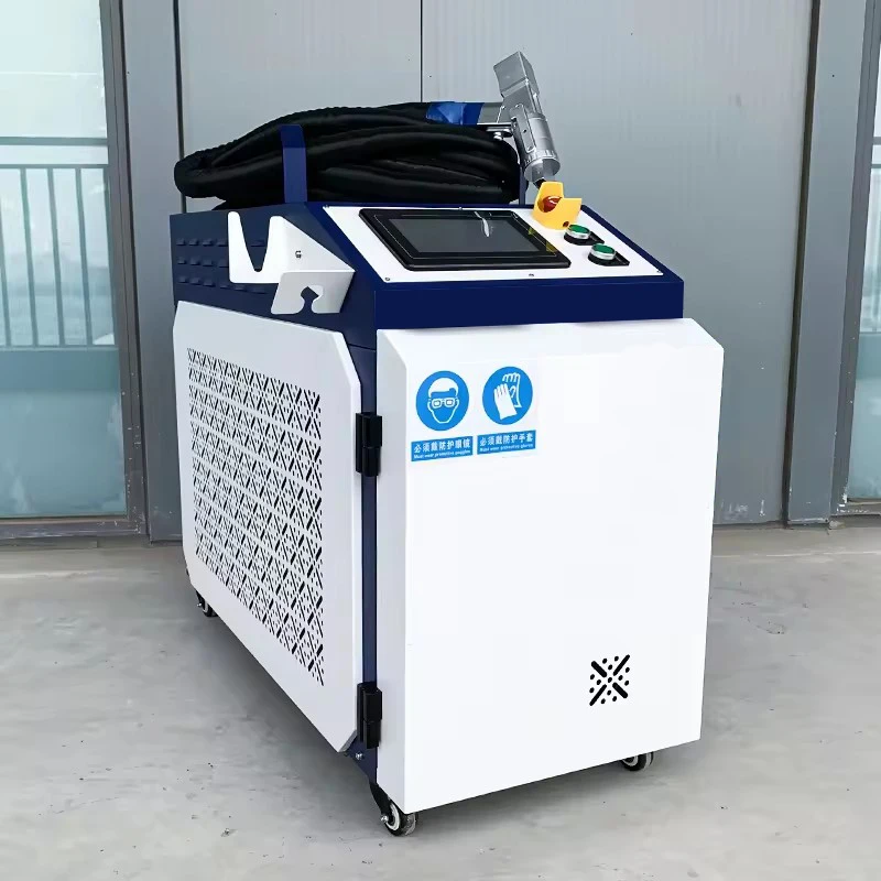 Clean Rust Continuous Handheld 1500W 2000W 3000W Fiber Laser Cleaning Machine Paint Rust Removal For Metal