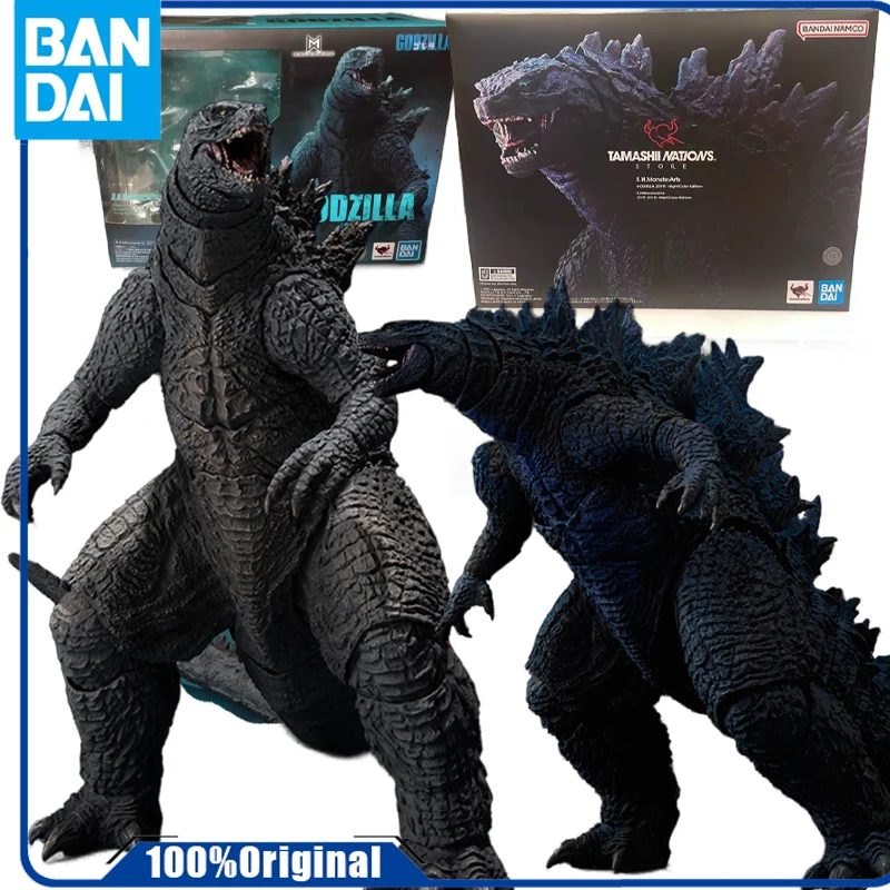 Bandai Genuine /Origina  SHM GODZILLA 2019       Action Figure Toys For Boys /Girls /Kids /Christmas Gift Collectible Model Orna