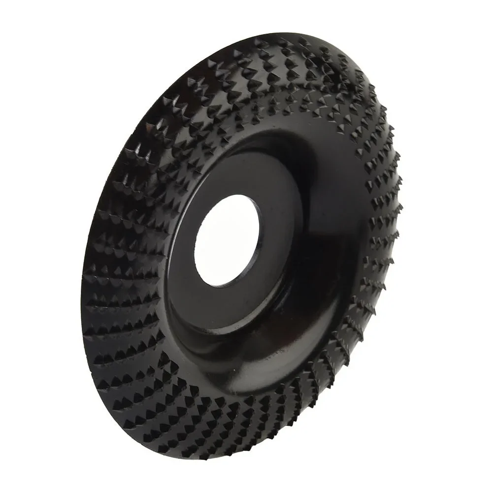 4 นิ้วไม้ Shaping Disc งานไม้แกะสลักล้อบดขัดโรตารี่เครื่องมือเครื่องบดมุมรอบล้อขัด