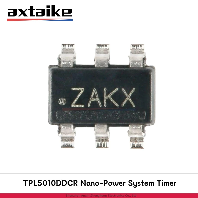 

5/10PCS TPL5010DDCR ZAKX SOT-23-6 TPL5010 Nano-Power System Timer With Watchdog Function 1.8V to 5.5V SMD IC
