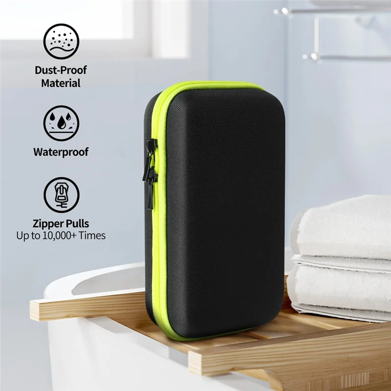 Shaver Travel Case For  Norelco Oblade Pro QP6520/70,QP6510/QP6530/ QP6550 Electric Trimmer Storage Bag-A54Q