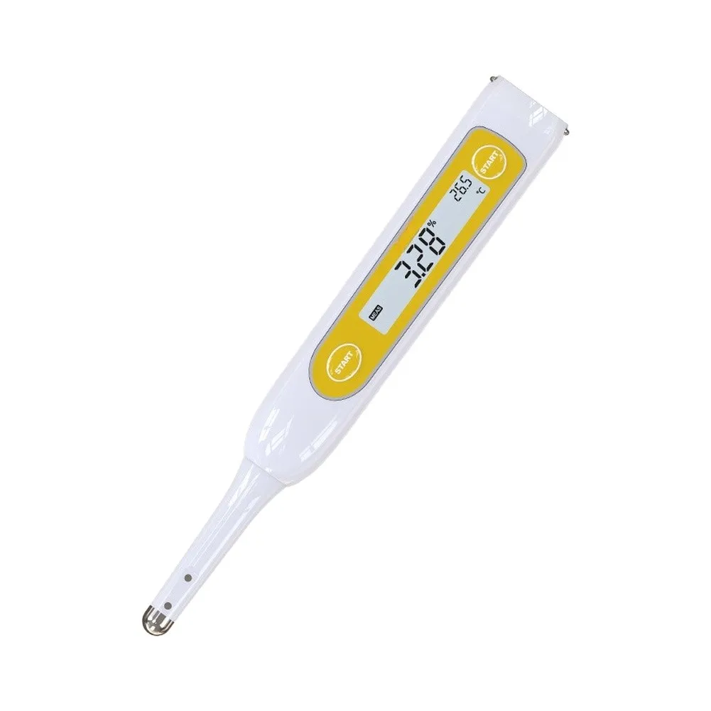 Compact Salinity Tester 191mm for L x 28mm W x 28mm H for Portable Salt Measurement in Brine Seawater and Culinary Applications