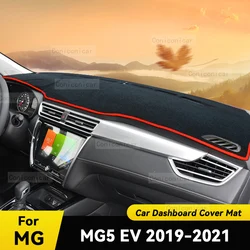 Dashboard Cover Mat Protective Pad For MG MG5 EV 2019 2020 2021 Car Accessories Dash Board Sunshade Carpet Anti-UV Dashmat