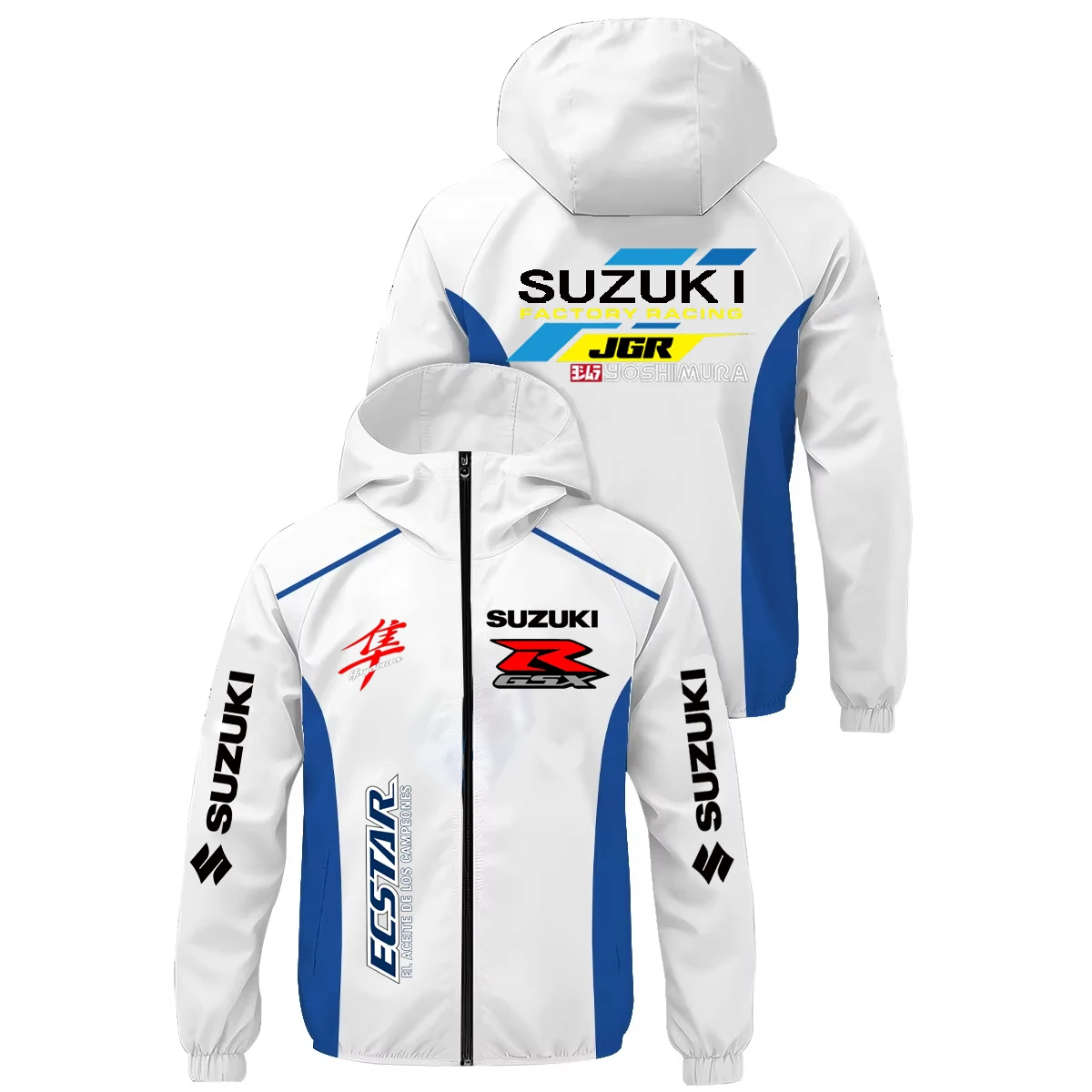 

Униформа Suzuki Racing Team — мужская легкая солнцезащитная куртка для мотоциклов — гоночный костюм для мотоциклов — Race G на выносливость