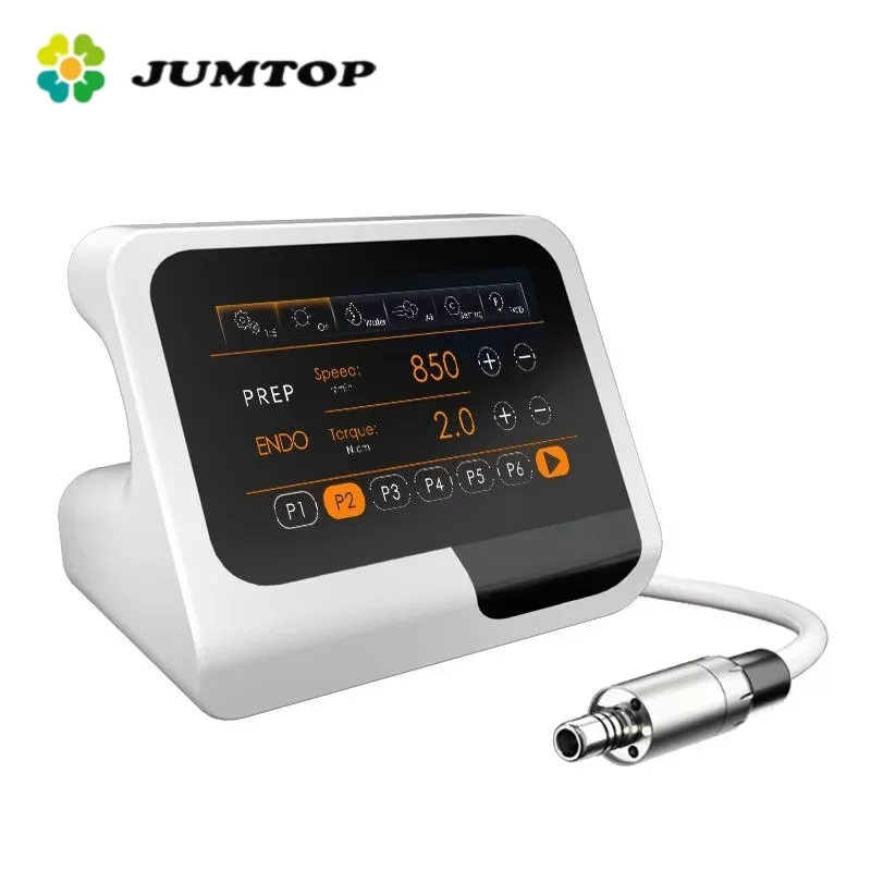 2 in 1 Electric Micromotor with Built-in Endomotor System, Dental Brushless Electric Motor for Endodontic