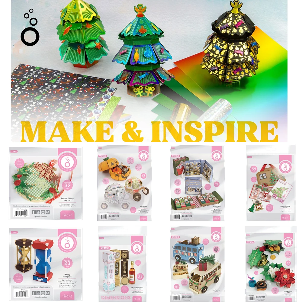 Santa's Sweet Tree Tonic Metall-Stanzformen, Silikonstempel, Schablone, Scrapbooking, Albumdekoration, Bastelbedarf für DIY-Grußkarten