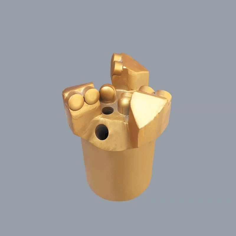 Diamond Composite Sheet Mining Well Drilling Water, Three-wing Drill Bit, Hard Layer Core Rock Drill Bit, PDC 50 drill rod taper