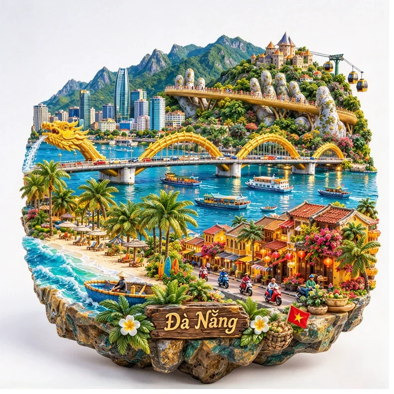 Malaysia Semporna Metal Fridge Magnets Vietnam Souvenirs Budapest Macau Hong Kong Firenze Fridge Stickers Birthday Gifts