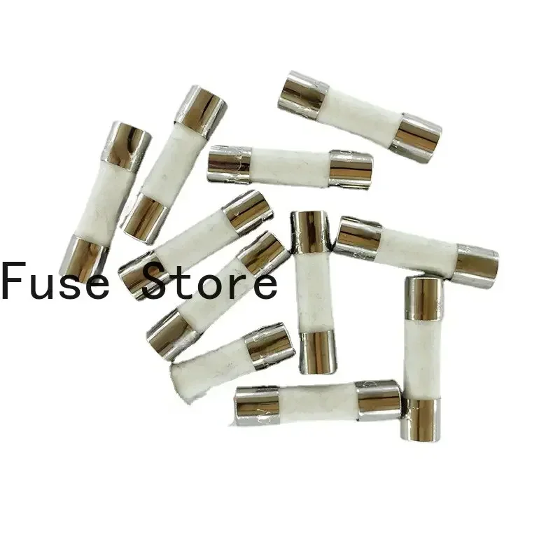 4PCS Ceramic Fuse Tube 5 * 20mm T1A H250V 0215001 Imported Slow Melting Delay