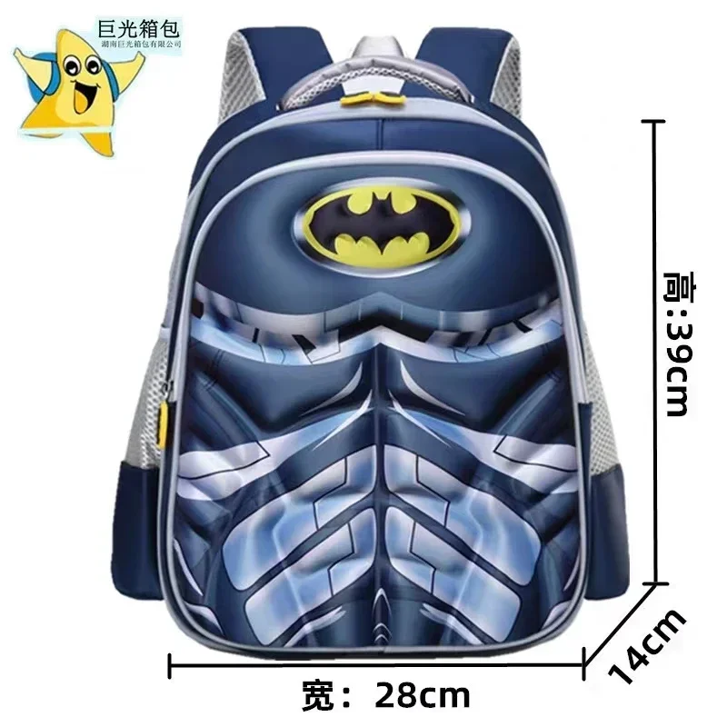 3D Hard Shell Spider-Man Waterproof Backpack Primary School Students 1-6 Grade Children Large Capacity Schoolbag