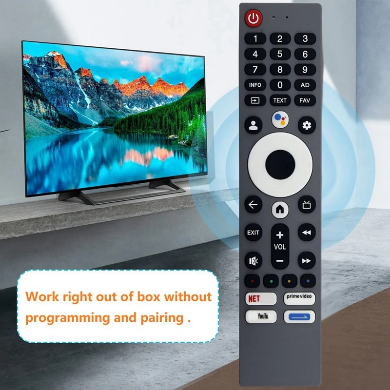 Replace 55G22 Voice Remote Control For Skyworth 55G22 Smart TV Remote Control A