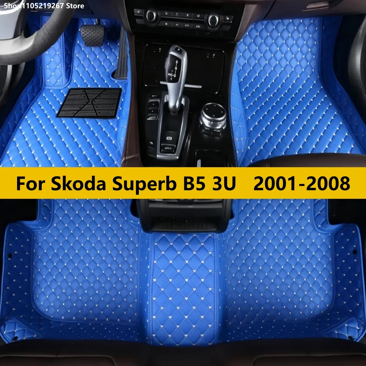 Car Floor Mats For Skoda Superb B5 3U 2001 2002 2003 2004 2005 2006 2007 2008 Floor Mat Car Mat Accessories Interior