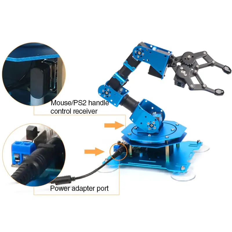 Hiwonder xArm 1S Intelligent Bus Servo Robotic Arm Manipulator for Programming