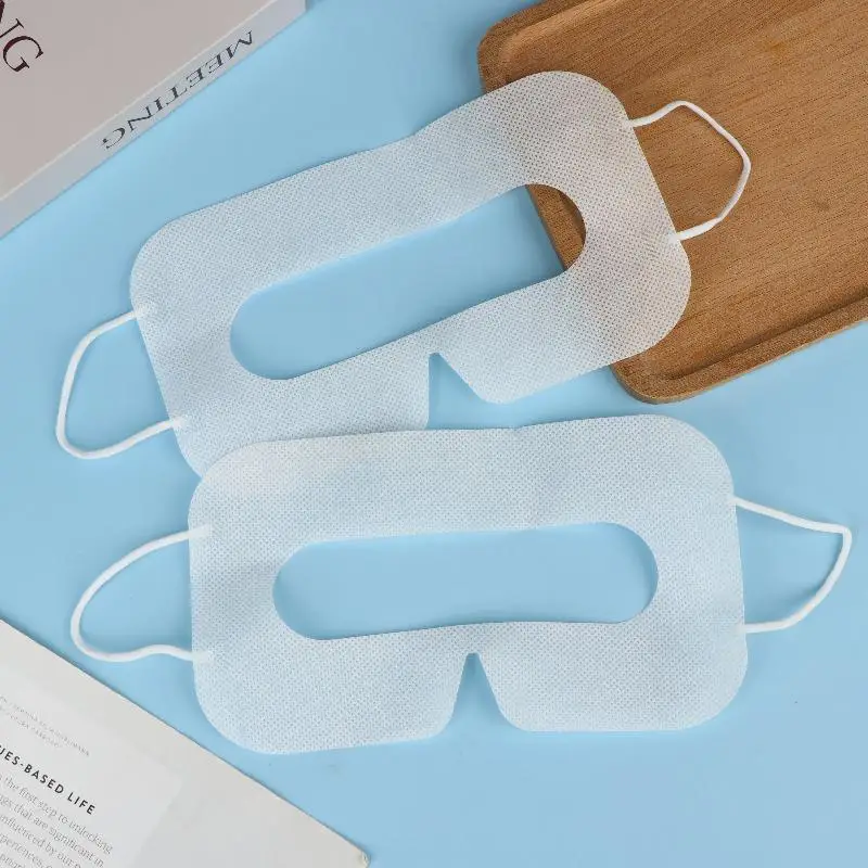 100Pcs Disposable Non-woven Fabric Facial Mask For  Glasses Accessories Hygiene Eye Pad For HTC Vive 3D Virtual Reality Glass - view 4