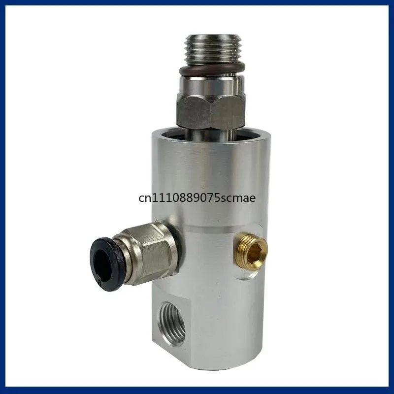 

Высокоскоростное вращающееся соединение для шпинделя обрабатывающего центра с центральным выходом, с возможностью холостого хода и отключения, сухого трения, заменяет импортные аналоги.