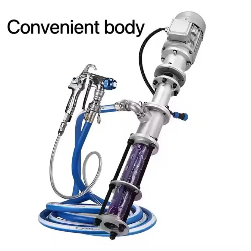 

Мини-автоматическая машина для нанесения покрытия бетона и раствора, оборудование для распыления порошка