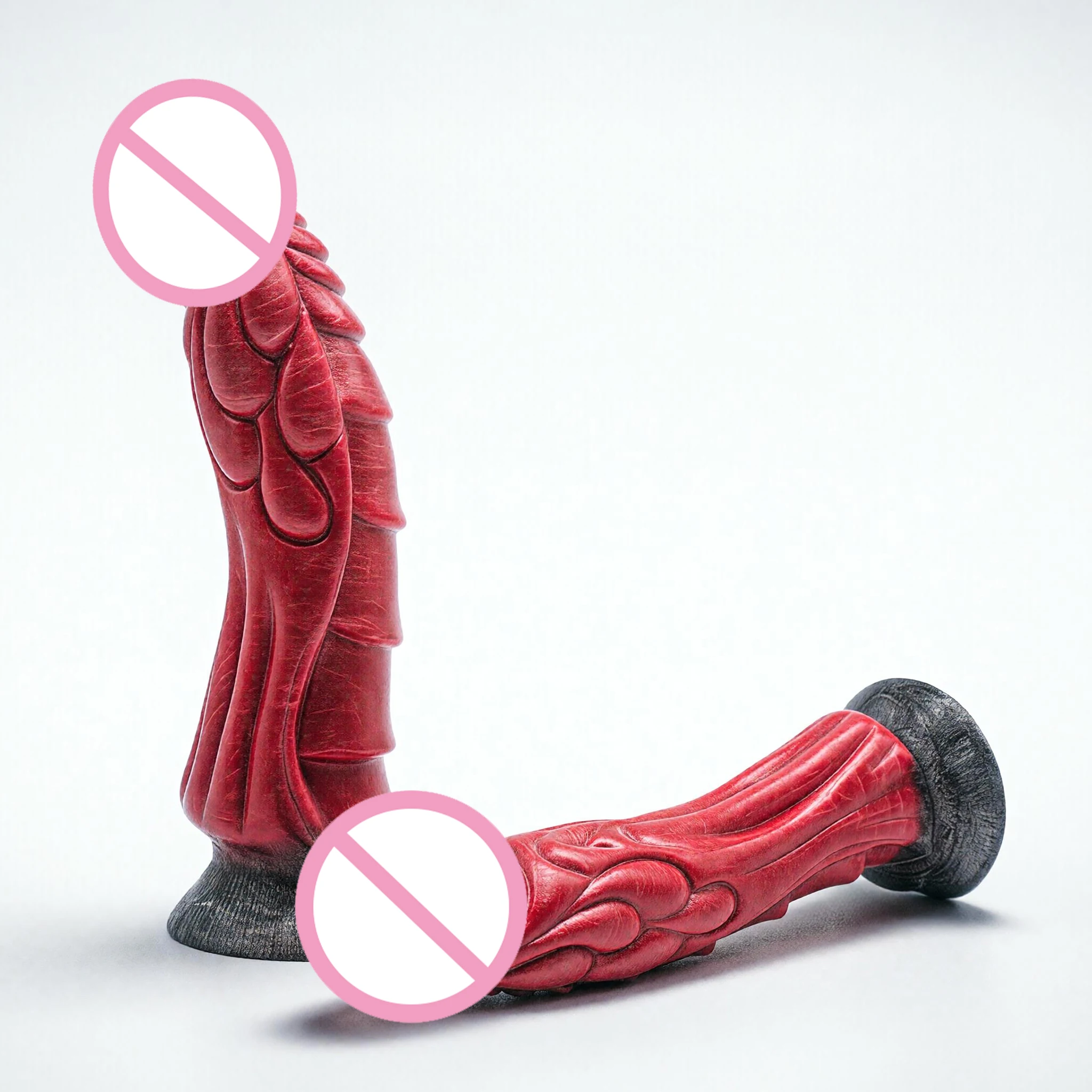 SHAZ Realistic Dragon Butt Plug Silicone Long Dildo Anal Dildos Erotic Intimate Adult Sex Products Anus Trainner for Women Men