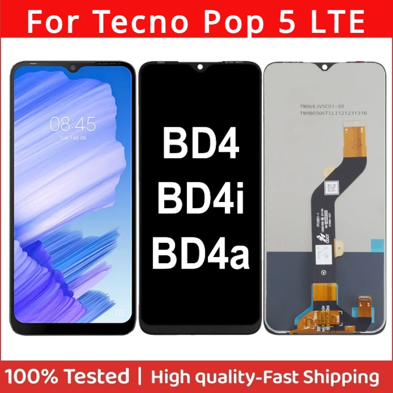 

IPS 6,52 ''для Tecno Pop 5 LTE BD4 BD4i BD4a LCD дисплей, детали