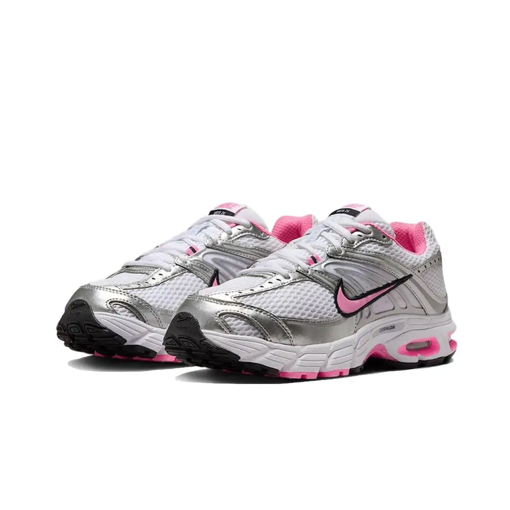 

Nike AIR MAX MOTO 2K Women's Shoes - Silver/White Mesh Breathable Cushioned Sneakers (Dad Shoes) Running Shoes HQ2056-101