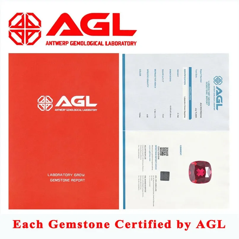 مختبر نمت روبي القلب قطع حمامة الدم الأحمر اللون DIY سحر صنع المجوهرات المواد الرئيسية تحديد شهادة AGL #6