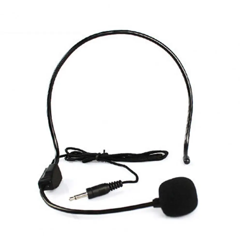 Professional Wired Microphone Teaching High Sensitivity ABS Universal Mic Voice Amplifier for Operator Studio