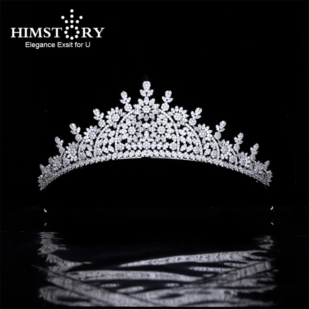 himstory-korean-exquisite-simple-flower-princess-goddess-bride-tiaras-wedding-cubic-zircon-headdress-accessories