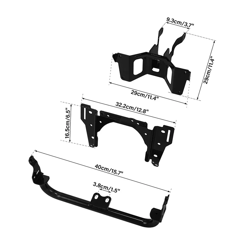 Motorcycle Front Fairing Bracket Mount Fit For Harley Softail Street Bob 18-24 FXLRS FXST 20-24