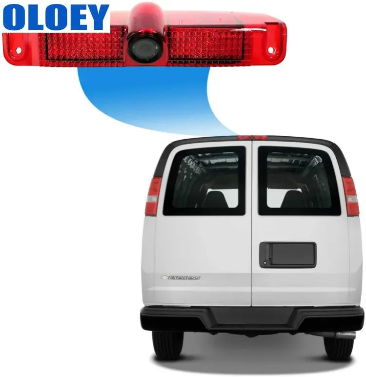 Rear View Reverse Camera For Chevrolet Express GMC Savana Vans Cargo Van Utility Service Body BackUp Parking Brake light Camera