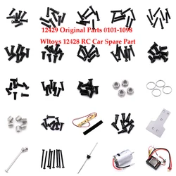 12429 Original Parts 0101-1098 Wltoys 12428 RC Car Spare Part Screw/Differential/Servo/Nut/Motor/Shell/Receiver/Remote Control