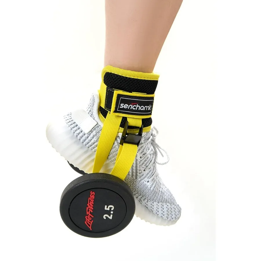 مرفق دمبل للقدمين قابل للتعديل لرفع الأثقال وتمارين الساق: مثالي لوصلات الساق وتدريبات Tibialis وعمر الساق