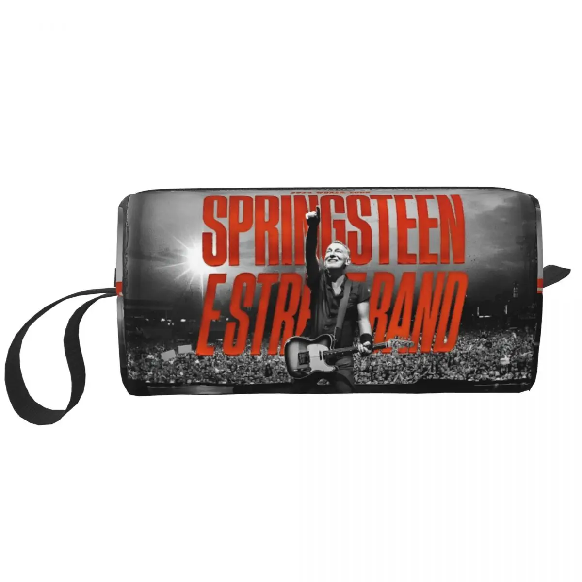 2024 Tour Bruce The E Street Band Springsteen Thunder Road Large Makeup Bag Pouch  Cosmetic Bags Portable Toiletry Bag for Women