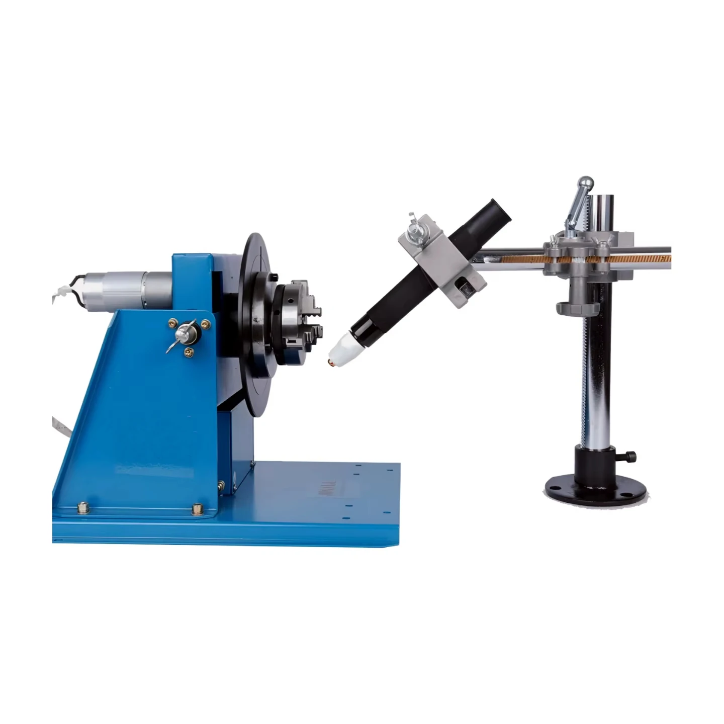 Bild 4: 36*33cm Mini Edelstahl MIG TIG Plasma-Schweißbrenner-Halterung mit Drehständer und Positionierer