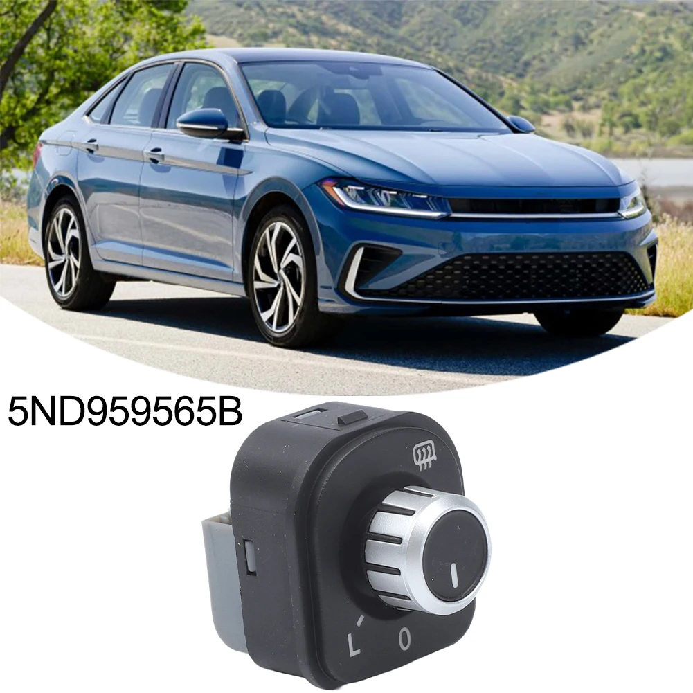 OEM 5ND959565B Mirror Control Switch for 2007-2014 2009-2015 For Tiguan 2009-2012 For Passat CC Seamless Integration Design