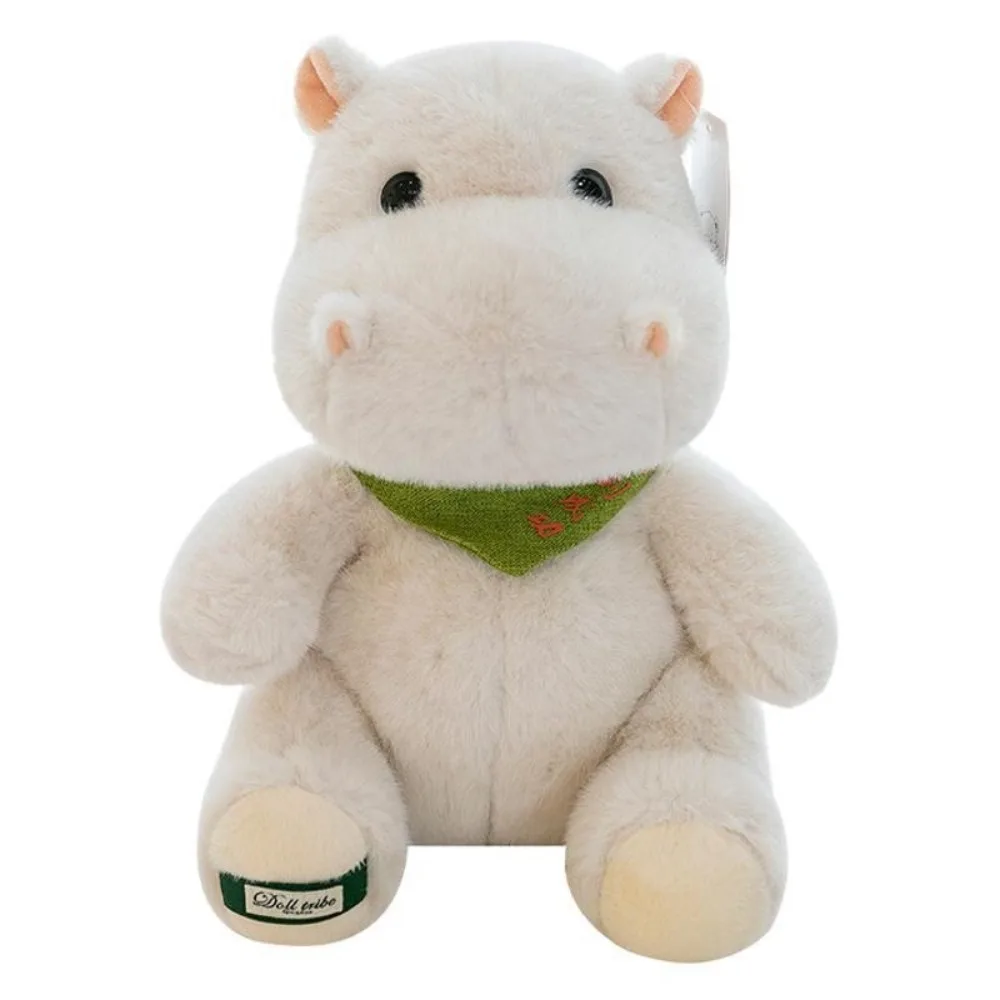 25/35cm hipopótamo brinquedo de pelúcia macio cabeça grande rinoceronte/elefante urso bonecas de pelúcia hipopótamo conforto flurry bonecas de pelúcia