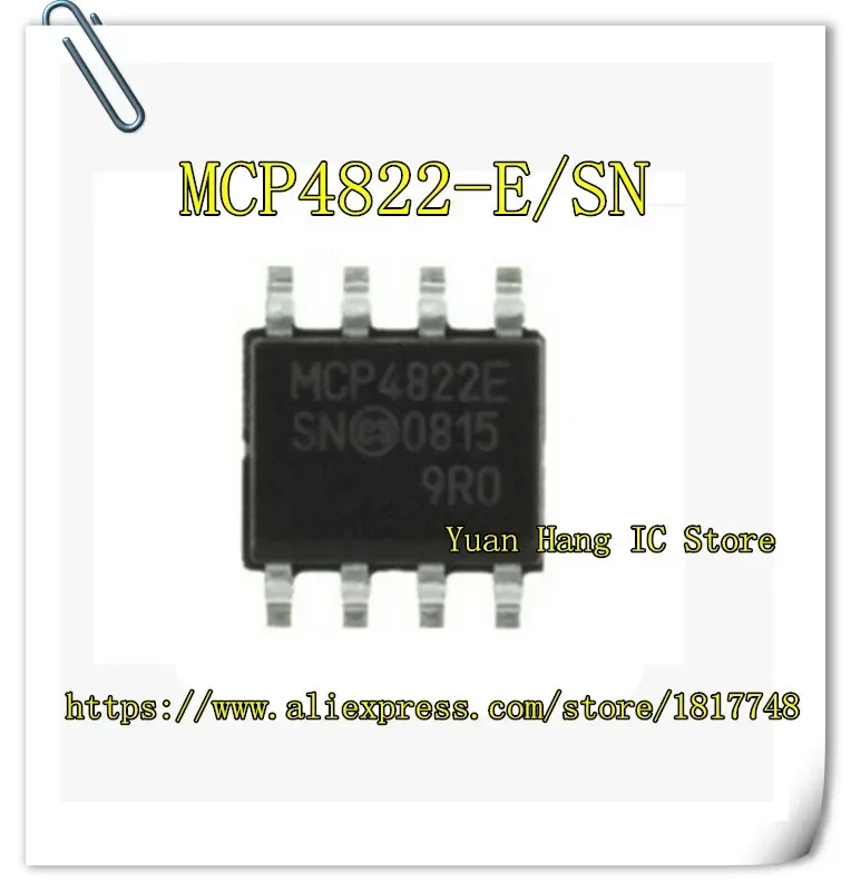 

10 шт./лот MCP4822-E/SN MCP4822E MCP4822 4822E SOP-8 новый оригинал