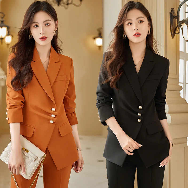 

Business Suit Women's Autumn and Winter 2023 New Fashion Korean Style Lightly Mature Socialite Temperament Goddess Style Casual