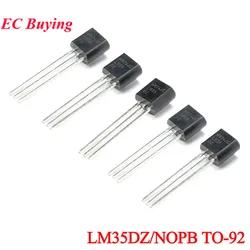 20Pcs/1pc LM35DZ/NOPB LM35DZ LM35 Centigrade TO-92 DS18B20 18B20 SMD Chip Precision Temperature Sensor CC6201TO