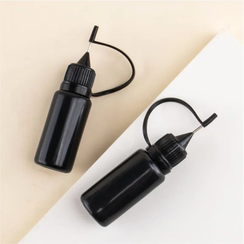 50pcs3ml-120ml garrafas de agulha de plástico compressível olho líquido conta-gotas amostra gota pode ser cola aplicador de tinta recipientes recarregáveis