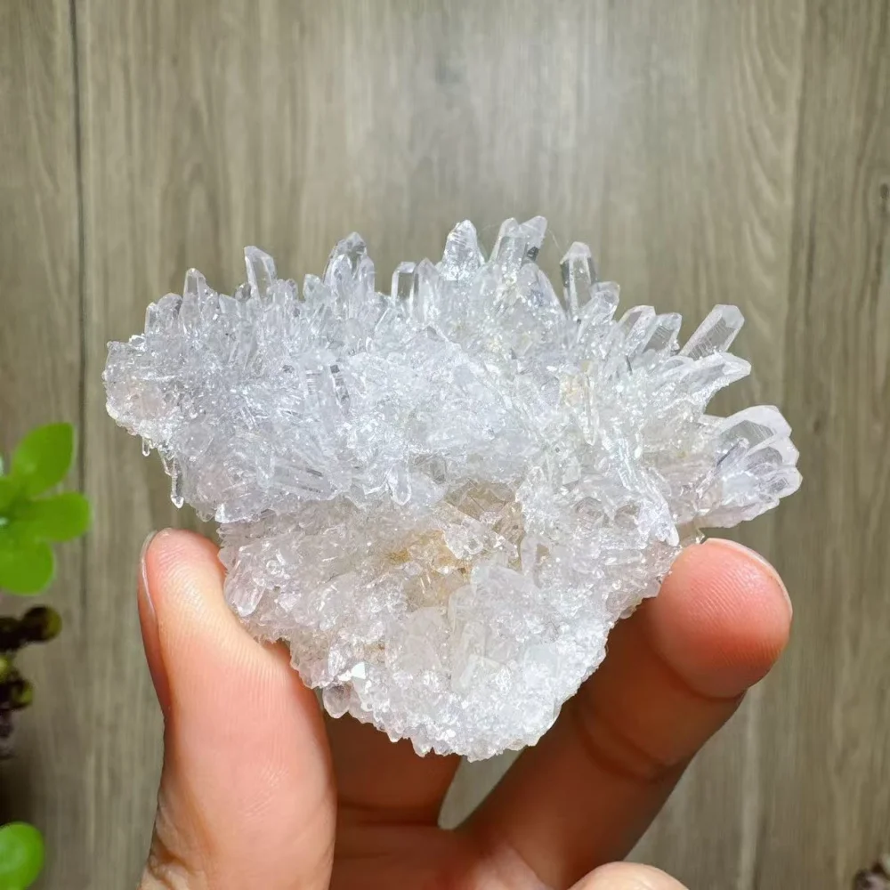 Natural Flashy Clear Quartz Cluster Raw Specimen Stone Crystals Healing Crystal Reiki Energy Home Scene Decoration Lucky Gifts