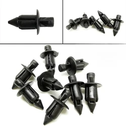 100 Pcs Plastic Fairing Rivet Setting Panel Fastener Clips for Honda Suzuki Kawasaki Bicycle Repair Tools