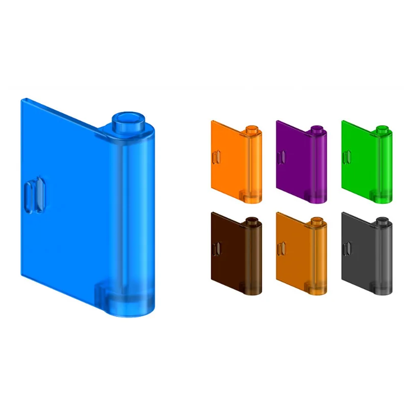 Small Particle Technology Stacking Blocks Creative Gift MOC Parts Scene 1x3x3 Car Door Right 1221 Compatible with LEGO 60657