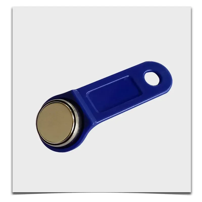 DS1990 TM1990A F5 Touch Memory Key iButton for Read Dallas Sauna Card with Color Plastic Holder