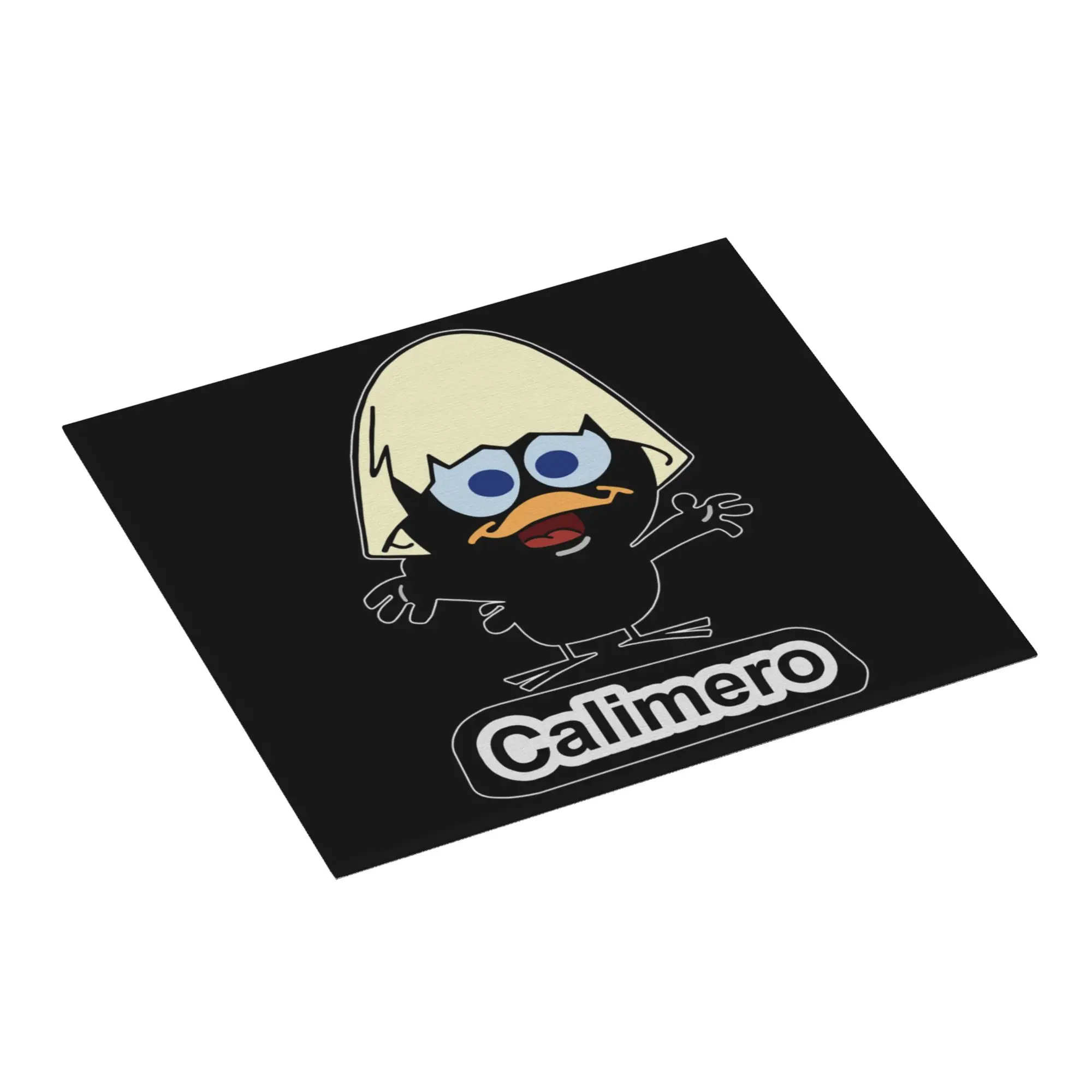 Cartoon Chiken Calimero Non Slip Kitchen Counter Protector Mat Barware Tableware Reusable  Bathroom Drying Mat For Kitchen