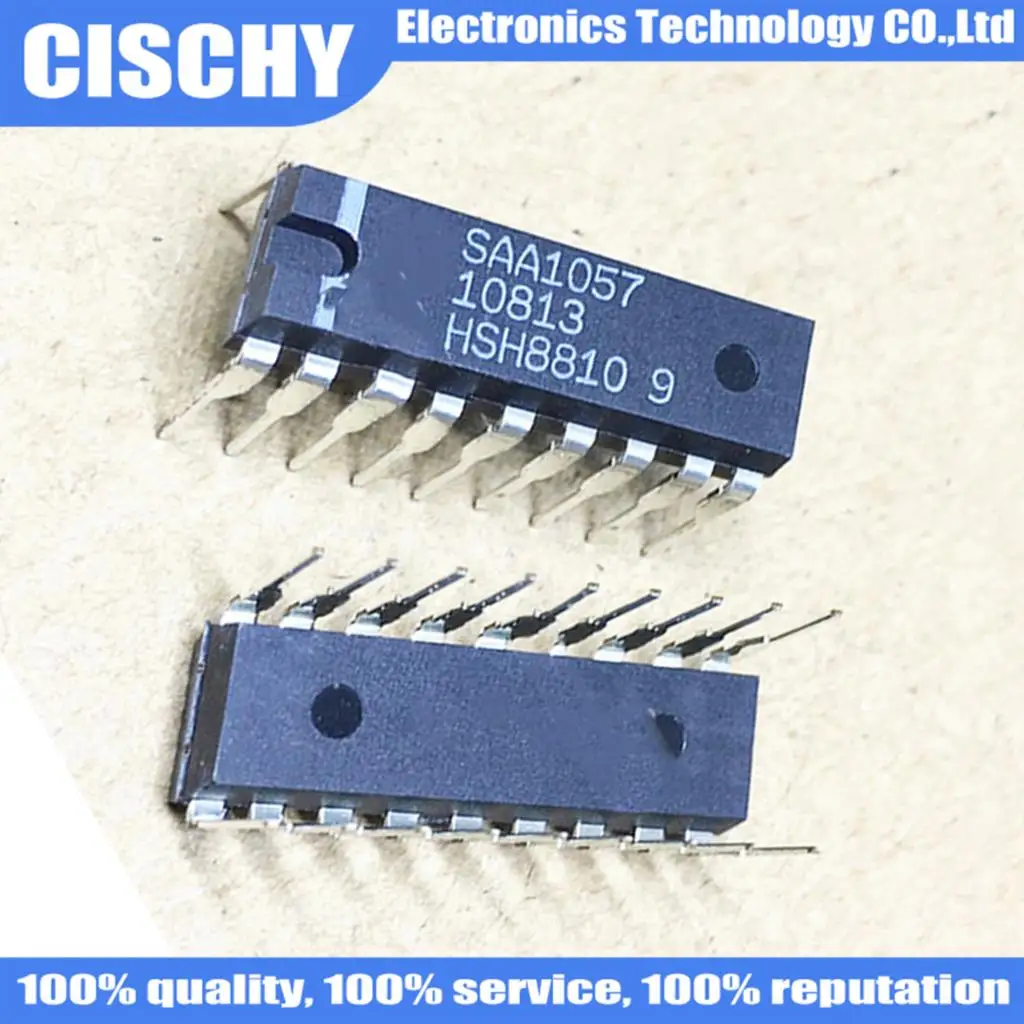 10pcs/lot SAA1057 SAA 1057 DIP-18 In Stock