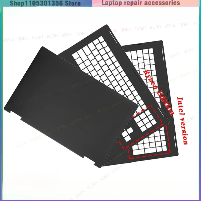 New Suitable For Night Elf 8 Pro 16-K TPN-Q280 Q281 Rear Lid Screen Top Case Keyboard Bezel Laptop casing Housing Parts Replace