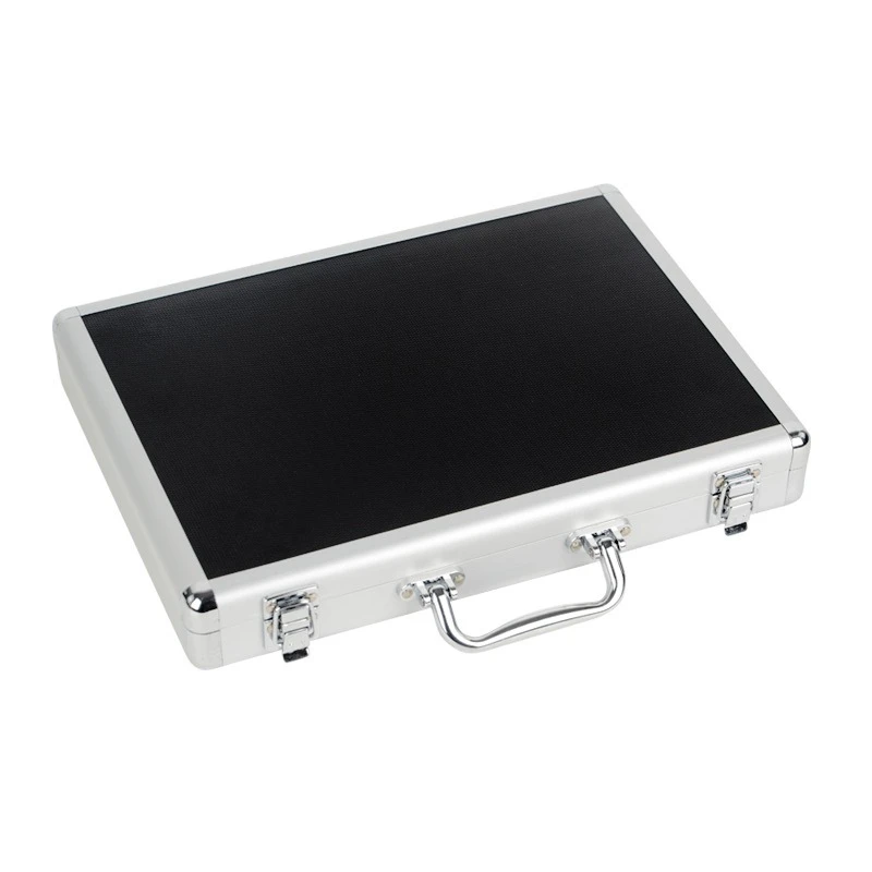 

Tool Display Aluminum Box with Sponge Model Small Transport File Shockproof and Wear-resistant Portable Instrument
