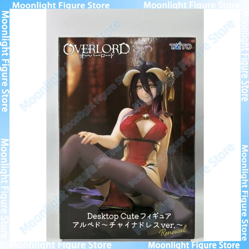 ตุ๊กตาตั้งโต๊ะ TAITO น่ารัก โอเวอร์ลอร์ด อัลเบโด้ ชุดกี่เพ้า ของสะสม ฟิกเกอร์อนิเมะ ของเล่น ของขวัญ