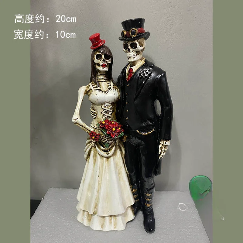 

Новый каркас голова жениха джентльмена каркас голова мексиканского дня мертвецов Хэллоуин тур