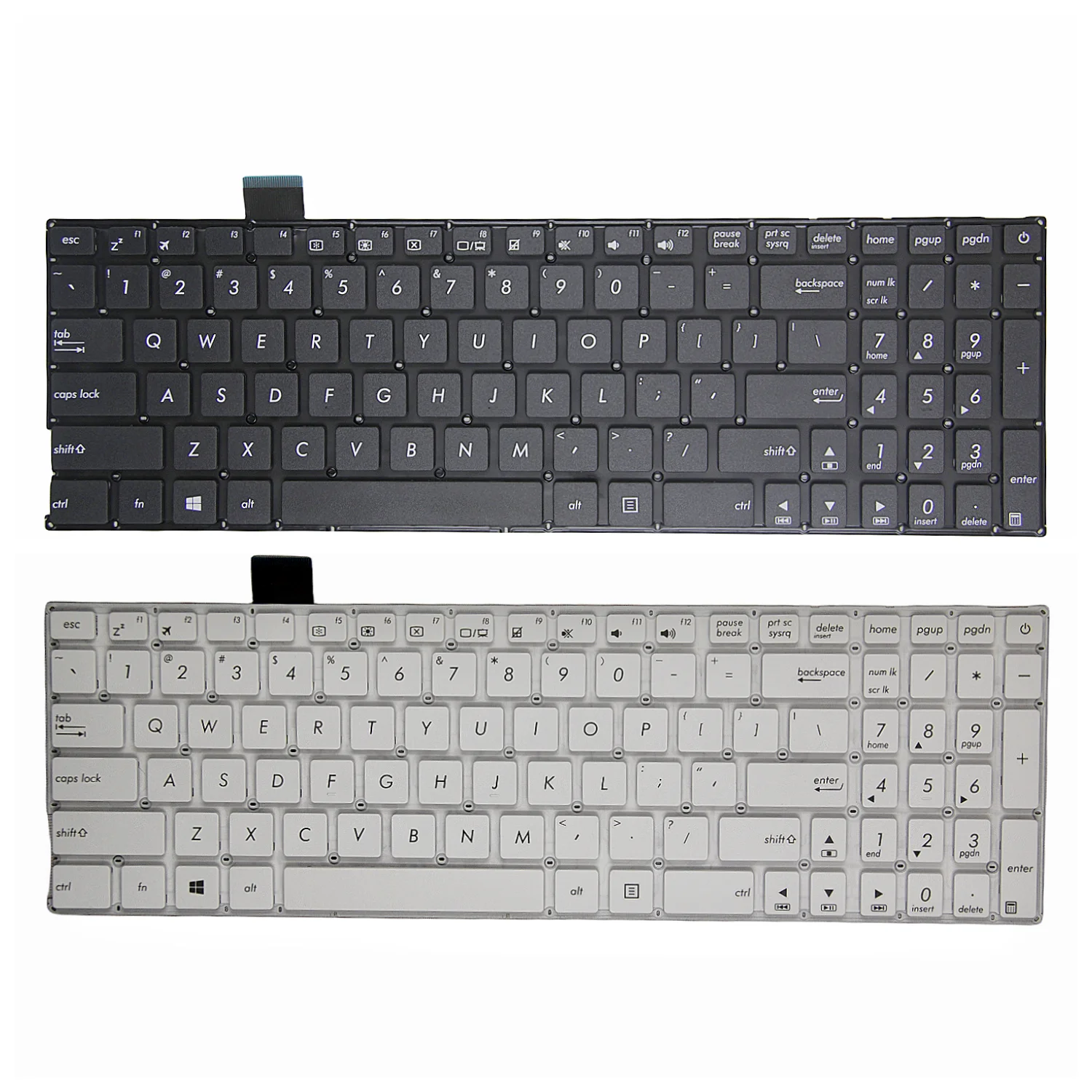 100%New US Original Keyboard For ASUS X542 K542 A542 V587 V587U FL8000U FL8000 A580U F580U X580 English  Laptop Keyboard